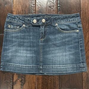 American Eagle Outfitters Blue Denim Mini Skirt